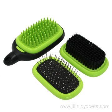 3 in 1 pet hair grooming comb custom